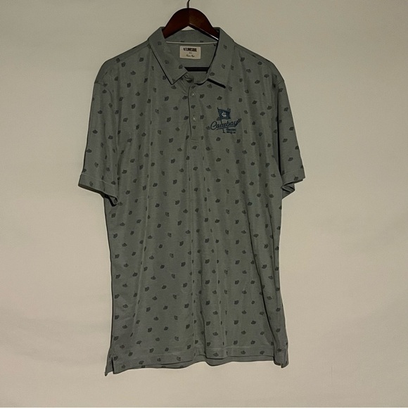 Men's Link Soul Cowboy Classic Blue Golf Polo Shirt - Picture 2 of 9